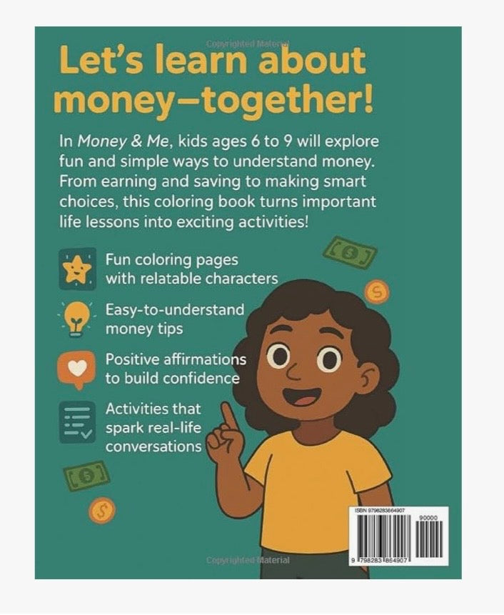 Money & Me Coloring Book