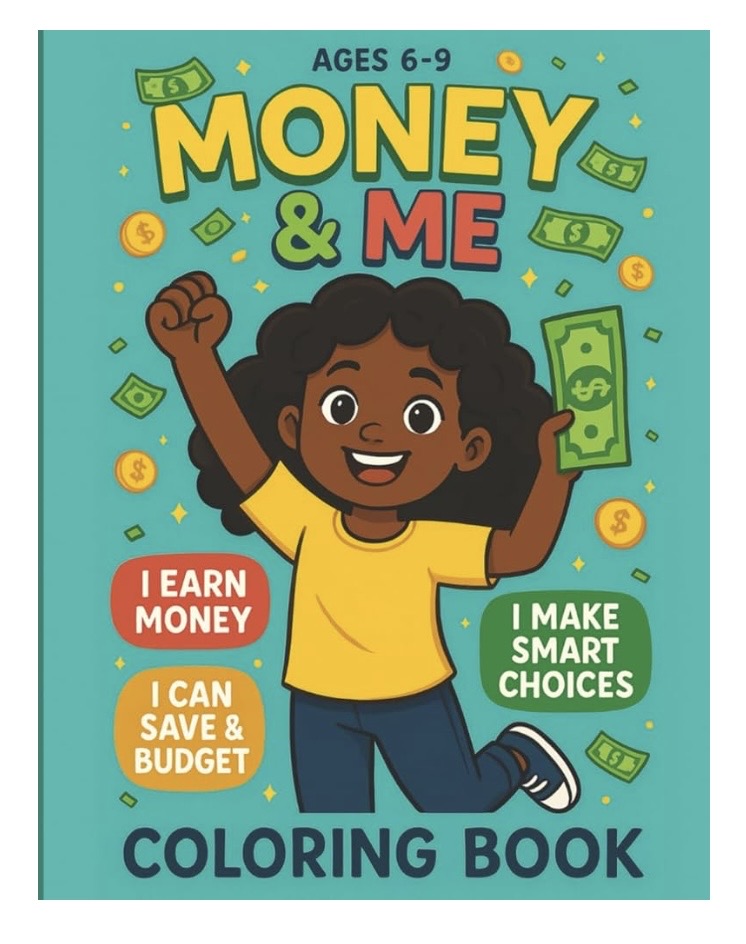Money & Me Coloring Book